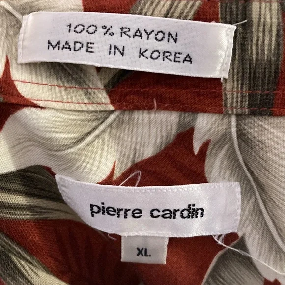 Pierre Cardin Hawaiian Shirt - Picture 5 of 6
